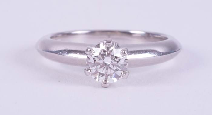 Tiffany & Co ring sold at auction