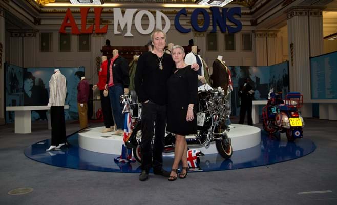 Paul Weller and sister Nicky