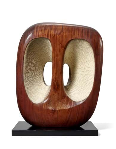 Hollow Form with White Interior by Barbara Hepworth
