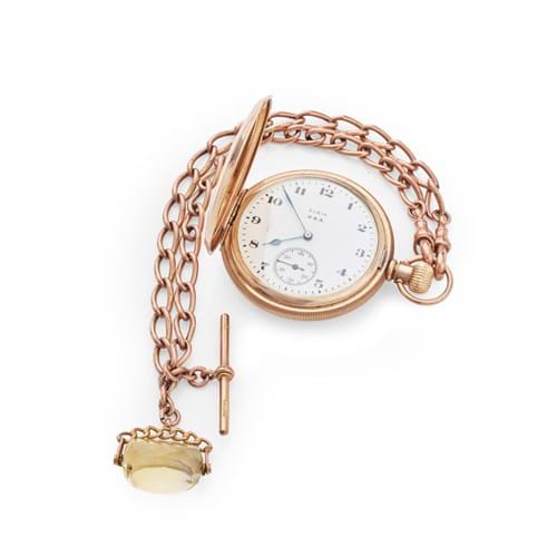 Pocket Watch With Chain