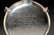 Silver hunting flask