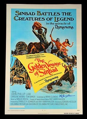 Poster from The Golden Voyage of Sinbad