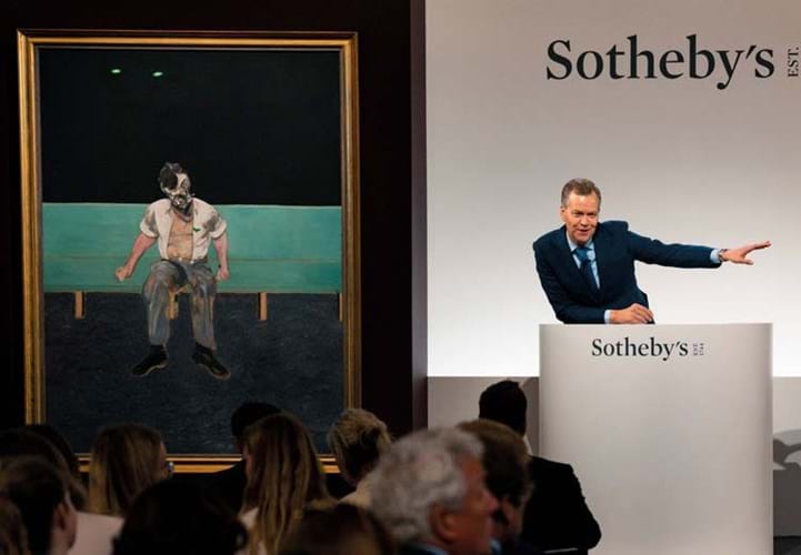 Sotheby’s auctioneer Oliver Barker