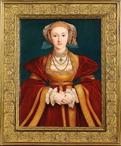 Plaque of Anne of Cleves