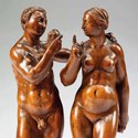 Adam and Eve sculpture