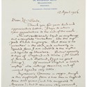 Handwritten letter by J.R.R.Tolkien