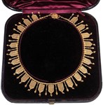 Civilotti revivalist necklace in original case chimes with bidders