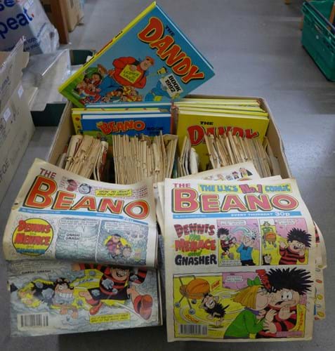 Beano and Dandy vintage comics