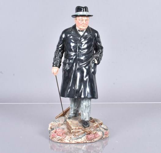 Royal Doulton figure of Sir Winston Churchill