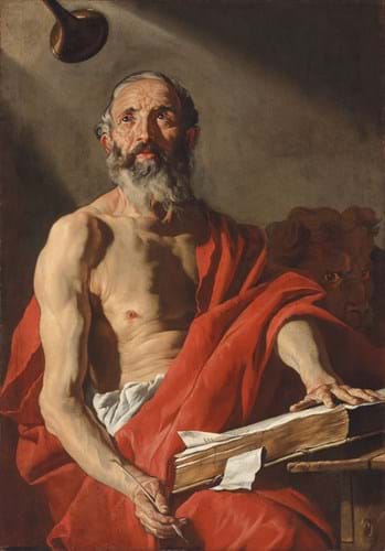 Saint Jerome by Matthias Stomer