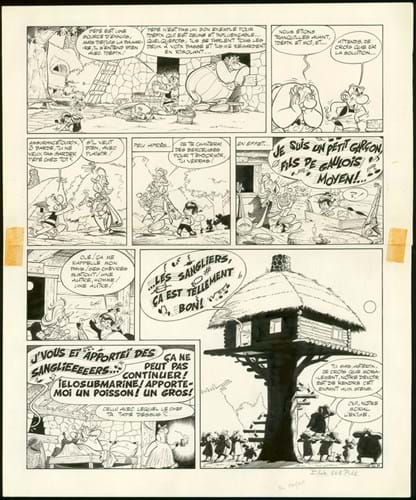 Albert Uderzo Asterix in Spain