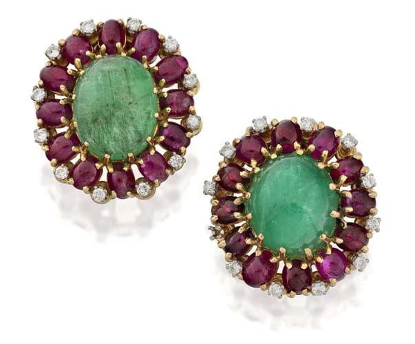 Emerald Tennants Earrings