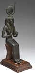 Egyptian bronze figure of Isis offered in Salisbury auction