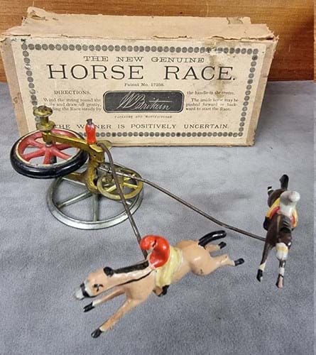 Britains toy horse race