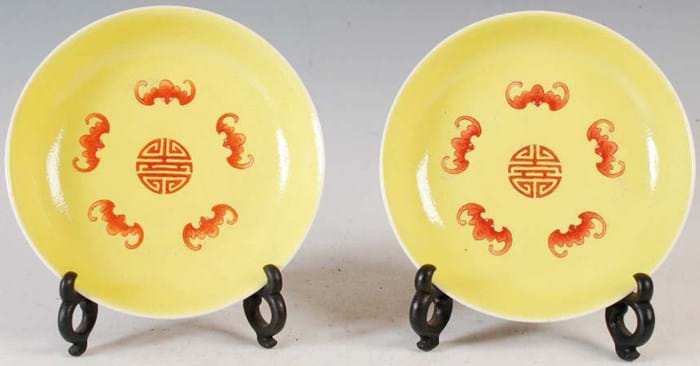 Chinese saucers