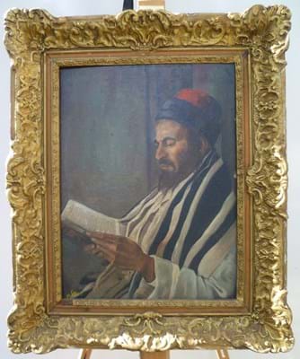 Rabbi painting