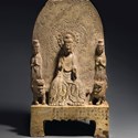 Buddhist triad from the Northern Wei dynasty