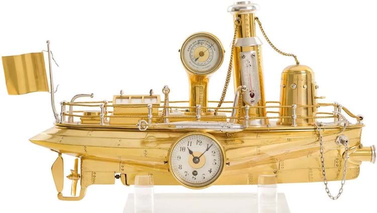 André Romain Guilmet torpedo clock