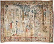 Tapestries covered in detail attract interest at auction