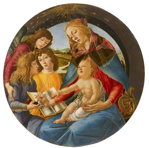 Madonna of the Magnificat by Sandro Botticelli