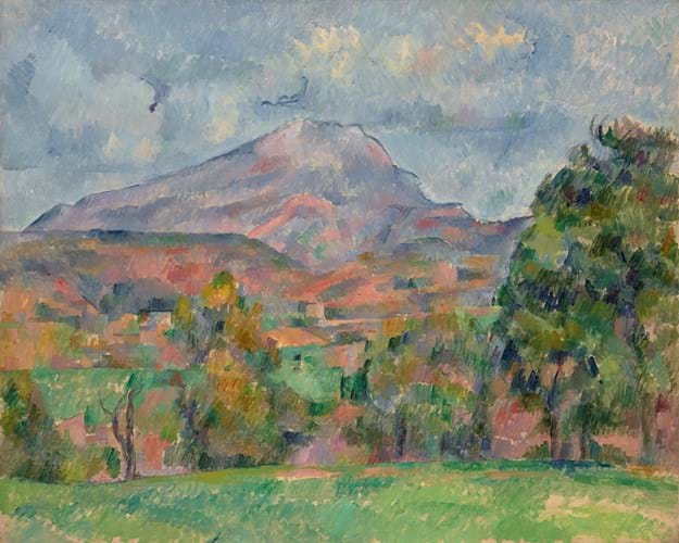 La Montagne Sainte-Victoire by Paul Cezanne
