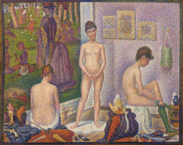 Les Poseuses, Ensemble (Petite version) by Georges Seurat