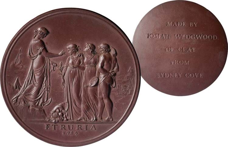 Wedgwood Sydney Cove medallion