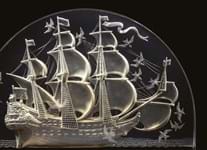 Lalique glass sails in as poster collector goes Forth