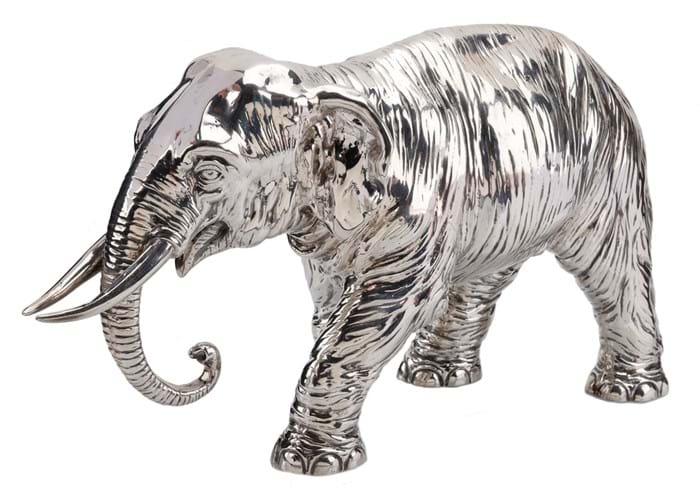 German silver elephant