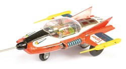 Super four figures for a space car
