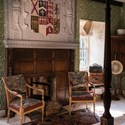 George III giltwood framed armchairs 