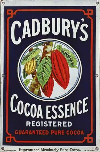 Cadbury's sign