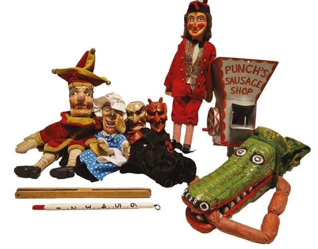 Great Yarmouth Punch and Judy figures