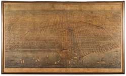 Sizeable Chicago sale led by a huge 7ft wide city map