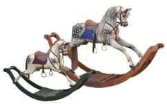 The web shop window: early 20th century rocking horses