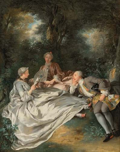 Jean-François de Troy's The Reading Party