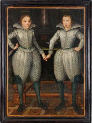Jacobean double portrait