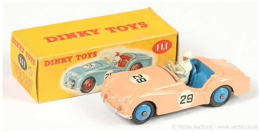 TSR Vectis Dinky Triumph Pink
