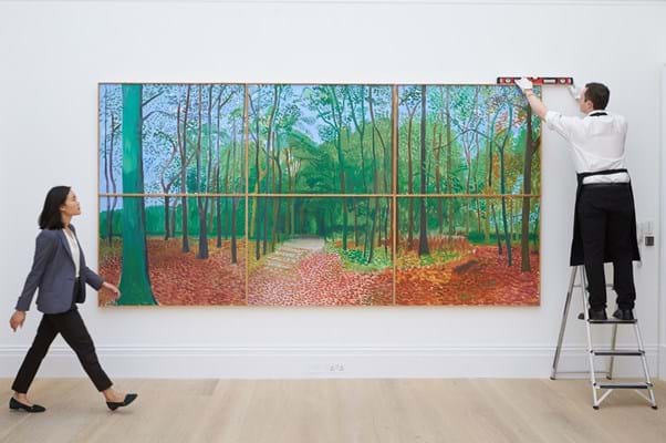 Woldgate Woods by David Hockney