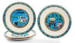 Cabinet plates designed by Dresser make over five times estimate at Bonhams Skinner