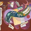 Wassily Kandinsky’s Rigid et courbe (Rigid and curved)