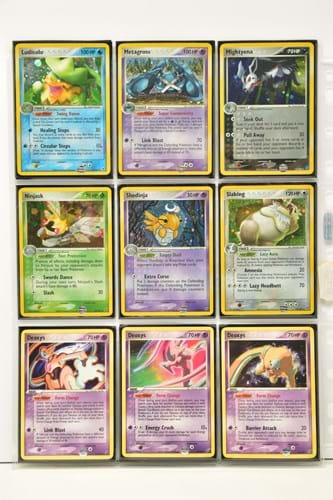 A set of Pokemon cards