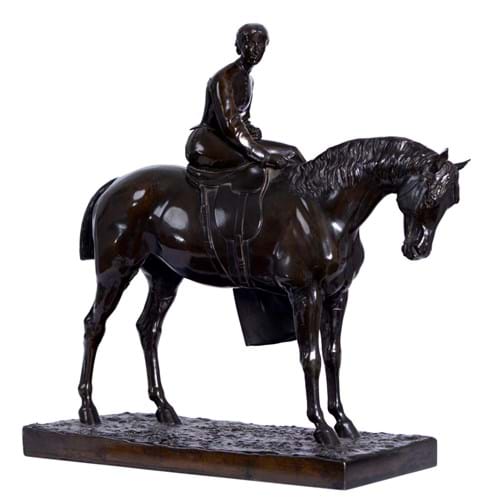 Equestrian bronze by Sir Joseph Edgar Boehm