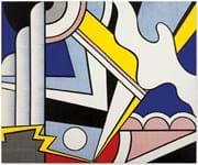 Lichtenstein and Warhol with a touch of Hockney
