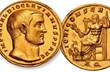 Diocletian gold 10 aurei coin