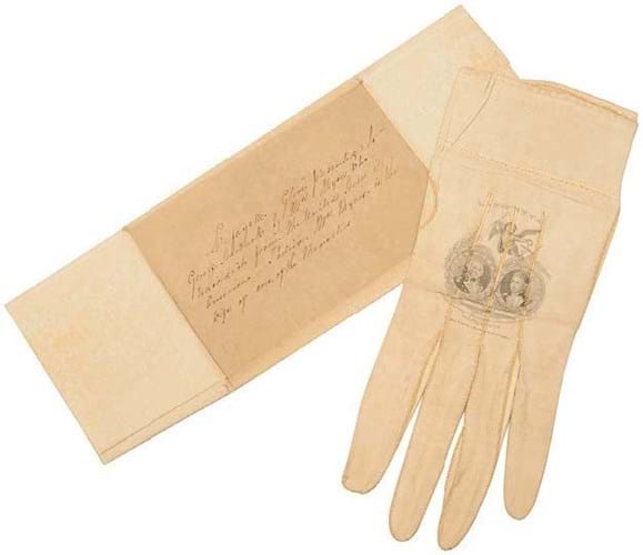 Commemorative glove
