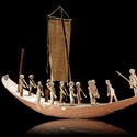 Ancient Egyptian model boat
