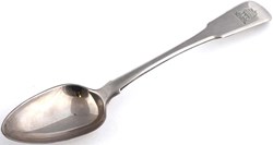 Spoon dated 1796 served Lord Nelson