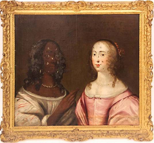 17th century double portrait