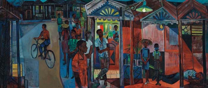 Jamaican Village by John Minton